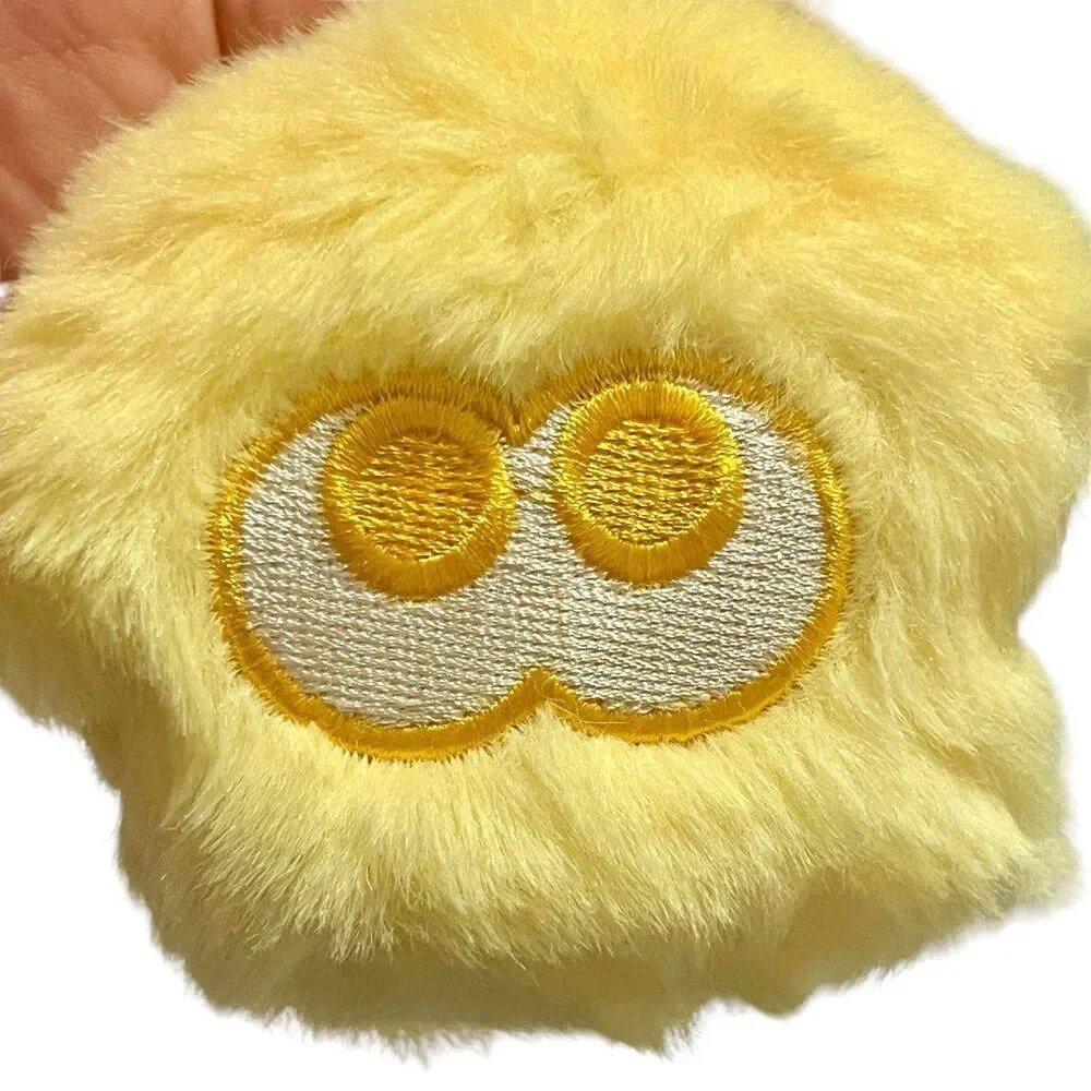 Splatoon Squid Inkling Chibi Plushie Keychain w Clip and Keyring in Yellow